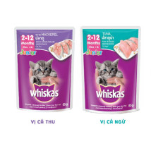 Thức ăn cho mèo con Pate Whiskas