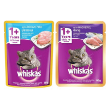 Thức ăn cho mèo lớn Pate Whiskas 80g